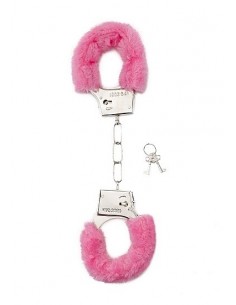 Kajdanki erotyczne Furry Handcuffs - Pink - Kajdanki erotyczne - 1