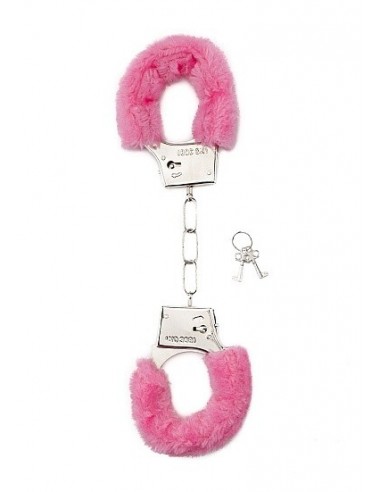 Kajdanki erotyczne Furry Handcuffs - Pink - Kajdanki erotyczne - 1