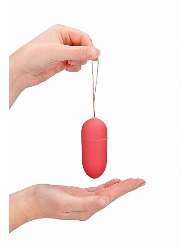 Bezprzewodowe jajeczko wibrujące 10 Speed - Big - Pink - Wibratory Jajeczka - 9