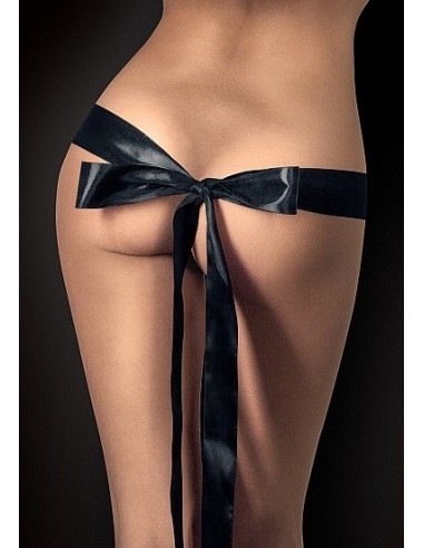 Wstążka do seksu Silky Ribbon - Black - Pozostałe - 1
