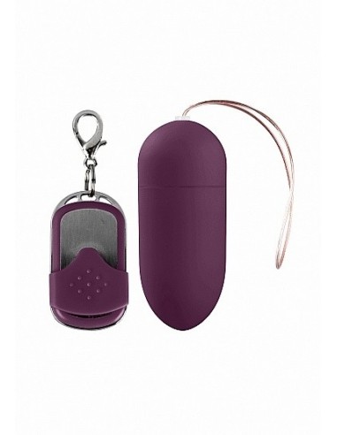 Bezprzewodowe jajeczko wibrujące 10 - Big - Purple - Wibratory Jajeczka - 1
