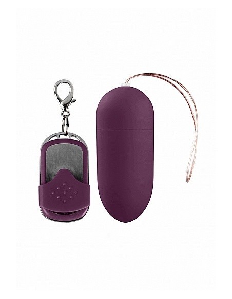 Bezprzewodowe jajeczko wibrujące 10 - Big - Purple - Wibratory Jajeczka - 1