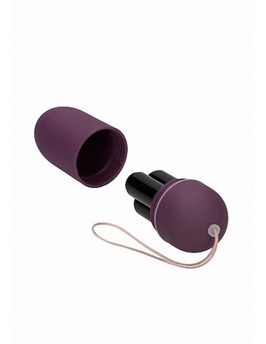 Bezprzewodowe jajeczko wibrujące 10 - Big - Purple - Wibratory Jajeczka - 7