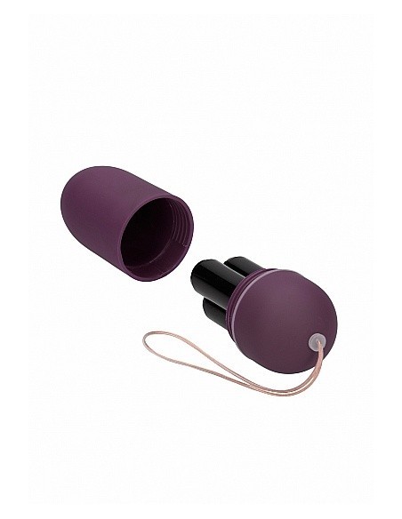 Bezprzewodowe jajeczko wibrujące 10 - Big - Purple - Wibratory Jajeczka - 7