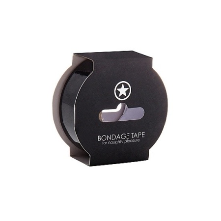 Taśma do krępowania Non Sticky Bondage Tape - 17,5 Meter - Black - 1
