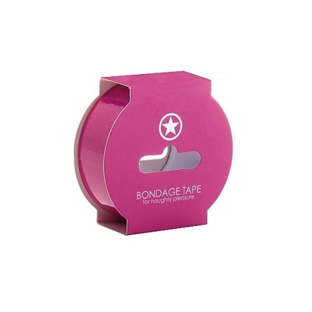 Taśma do krępowania Non Sticky Bondage Tape - 17,5 Meter - Pink - 1