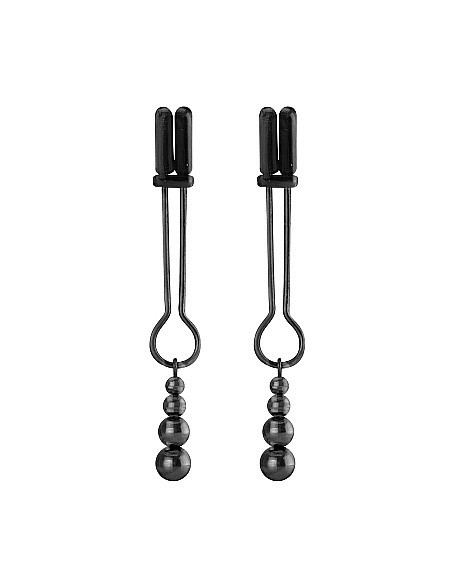 Klipsy klamry na sutki Teasing Nipple Clamp - Black - Klamry i klipsy na sutki - 1