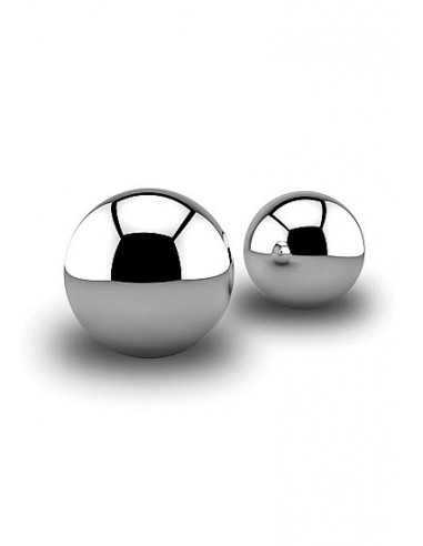 Metalowe Kulki Gejszy do Ćwiczeń Mięśni Kegla Ben-Wa Bardzo Duże! - Kulki Gejszy Podwójne i Pojedyncze - 1