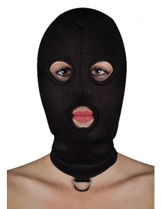 Maska BDSM Extreme Mesh Balaclave with D-Ring - Maski i kaptury - 1