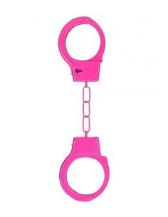 Kajdanki erotyczne Metal Handcuffs - Pink - Kajdanki erotyczne - 1