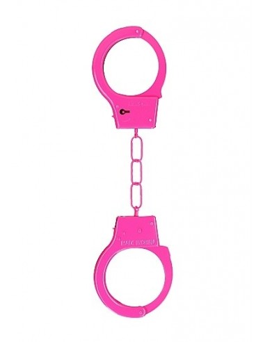 Kajdanki erotyczne Metal Handcuffs - Pink - Kajdanki erotyczne - 1