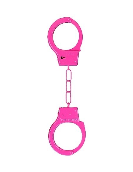 Kajdanki erotyczne Metal Handcuffs - Pink - Kajdanki erotyczne - 1