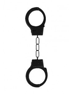 Kajdanki erotyczne Metal Handcuffs - Black - Kajdanki erotyczne - 1