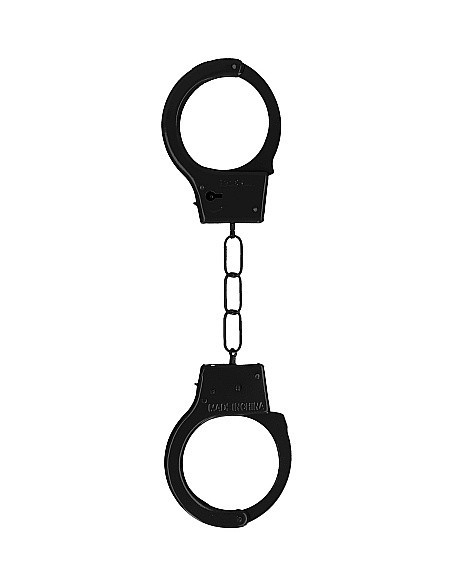 Kajdanki erotyczne Metal Handcuffs - Black - Kajdanki erotyczne - 1
