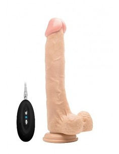 Realistyczny wibrator With Scrotum - Skin 10'' - Wibratory Realistyczne - 1