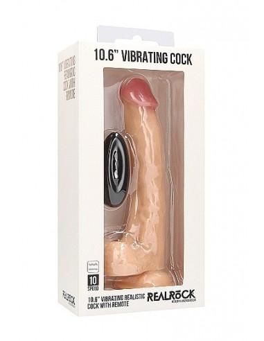 Realistyczny wibrator With Scrotum - Skin 10'' - Wibratory Realistyczne - 2