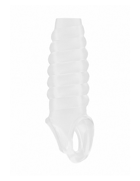 Nakładka Na Penisa No.21 - Dong Extension - Transparent - Przedłużki i nakładki na penisa - 1