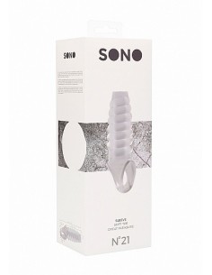 Nakładka Na Penisa No.21 - Dong Extension - Transparent - Przedłużki i nakładki na penisa - 1 2