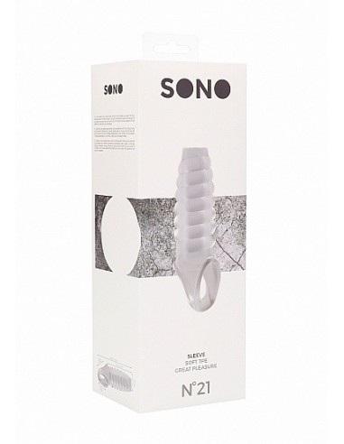 Nakładka Na Penisa No.21 - Dong Extension - Transparent - Przedłużki i nakładki na penisa - 2