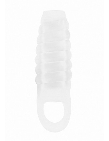 Nakładka Na Penisa No.21 - Dong Extension - Transparent - Przedłużki i nakładki na penisa - 5