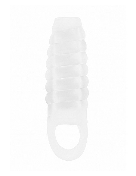 Nakładka Na Penisa No.21 - Dong Extension - Transparent - Przedłużki i nakładki na penisa - 5