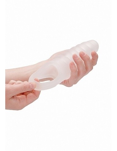 Nakładka Na Penisa No.21 - Dong Extension - Transparent - Przedłużki i nakładki na penisa - 7