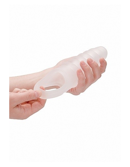 Nakładka Na Penisa No.21 - Dong Extension - Transparent - Przedłużki i nakładki na penisa - 7