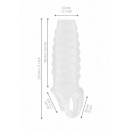 Nakładka Na Penisa No.21 - Dong Extension - Transparent - 9