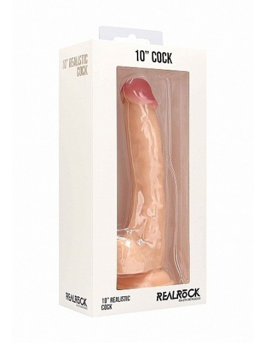 Realistyczne Dildo Realistic Cock - 10" - With Scrotum - Skin - Dilda realistyczne - 2