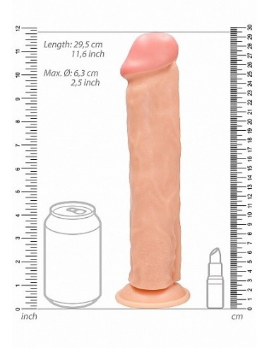 Realistyczne Dildo Realistic Cock - 11" - Skin - Dilda realistyczne - 8