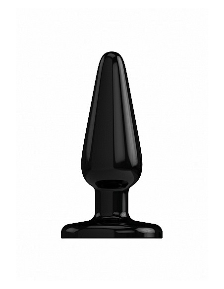 Korek analny zatyczka Butt Plug - Basic - 4 Inch - Black - Korki analne pozostałe - 1