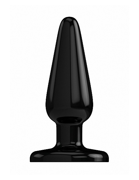 Korek analny zatyczka Butt Plug - Basic - 5 Inch - Black - Korki analne pozostałe - 1