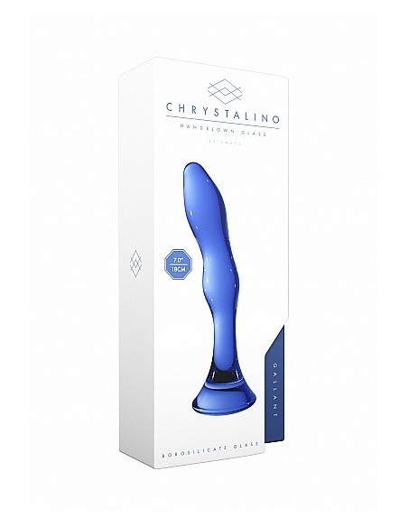 Dildo analne Gallant - Blue - Ogromne Korki Analne XXL - 2