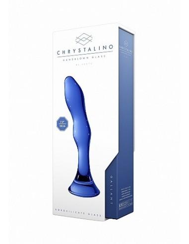 Dildo analne Gallant - Blue - Ogromne Korki Analne XXL - 5