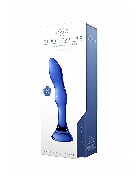 Dildo analne Gallant - Blue - Ogromne Korki Analne XXL - 5