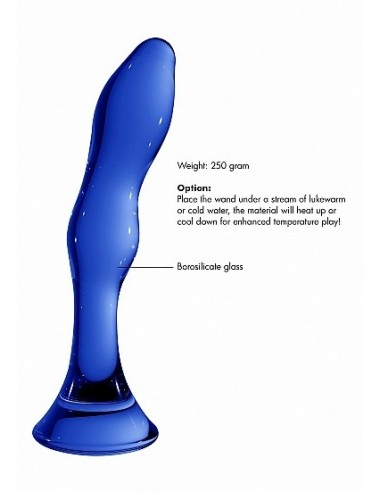 Dildo analne Gallant - Blue - Ogromne Korki Analne XXL - 10