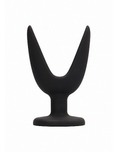 Korek analny zatyczka Butt Plug - Split 1 - 4 Inch - Black - Korki analne pozostałe - 1