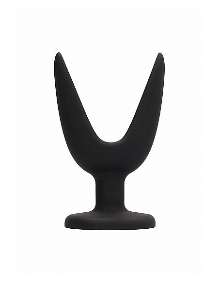 Korek analny zatyczka Butt Plug - Split 1 - 4 Inch - Black - Korki analne pozostałe - 1