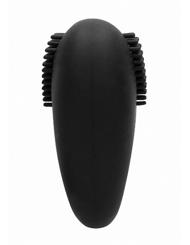 Pierścien erekcyjny wibrujący AUBIN Czarny - Pierścienie erekcyjne wibrujące - 5