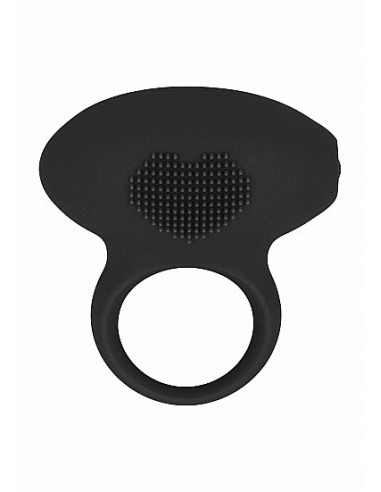 Pierścien erekcyjny wibrujący BARON Czarny - Pierścienie erekcyjne wibrujące - 3