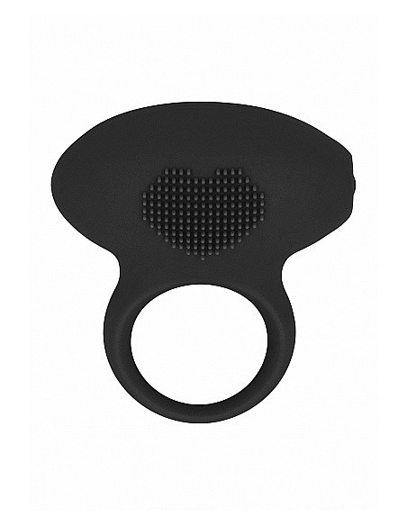 Pierścien erekcyjny wibrujący BARON Czarny - Pierścienie erekcyjne wibrujące - 3