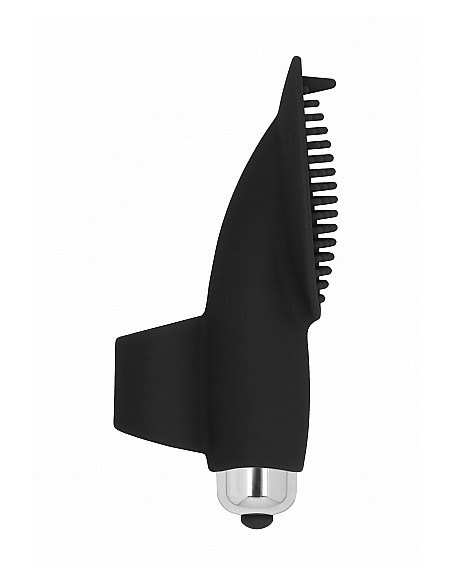 Wibrująca nakładka na palec MARIE Finger vibrator - Black - Nakładki na palce - 4