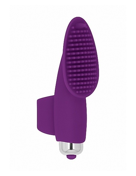 Wibrująca nakładka na palec MARIE Finger vibrator - Purple - Nakładki na palce - 1