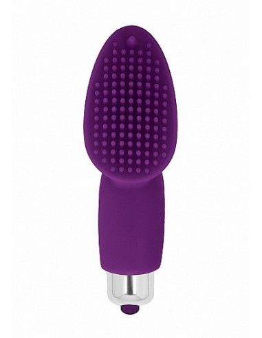 Wibrująca nakładka na palec MARIE Finger vibrator - Purple - Nakładki na palce - 3