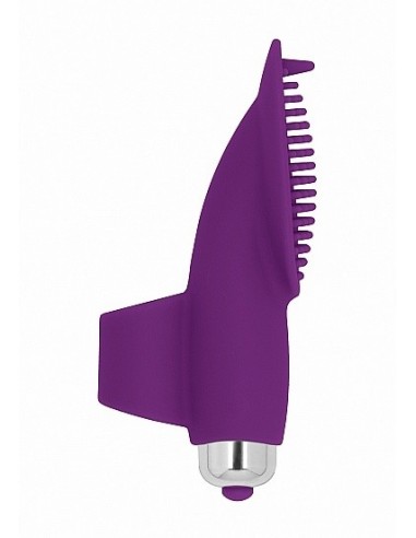 Wibrująca nakładka na palec MARIE Finger vibrator - Purple - Nakładki na palce - 4