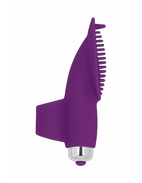 Wibrująca nakładka na palec MARIE Finger vibrator - Purple - Nakładki na palce - 4