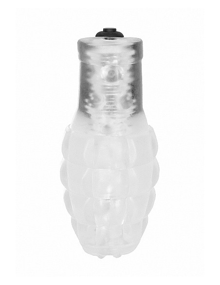 Nakładka Wibrująca No.22 Stroker Translucent - Przedłużki i nakładki na penisa - 5