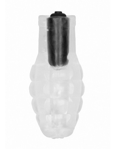 Nakładka Wibrująca No.22 Stroker Translucent - Przedłużki i nakładki na penisa - 6