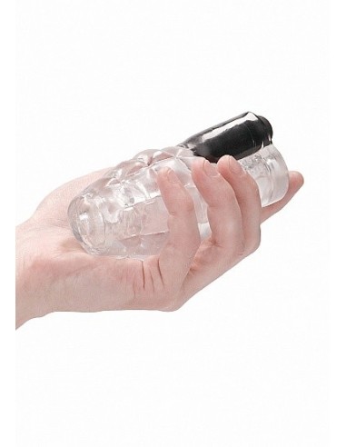 Nakładka Wibrująca No.22 Stroker Translucent - Przedłużki i nakładki na penisa - 10