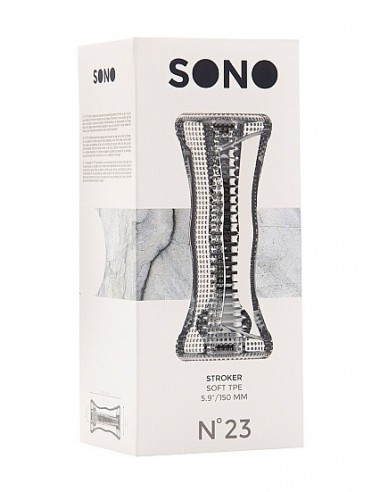 Masturbator No.23 - Stroker - Translucent - Masturbatory i Sztuczne pochwy - 3